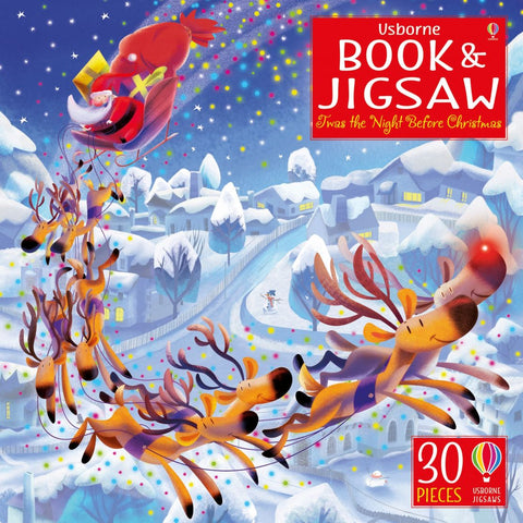 Twas the night before Christmas: Book and Jigsaw