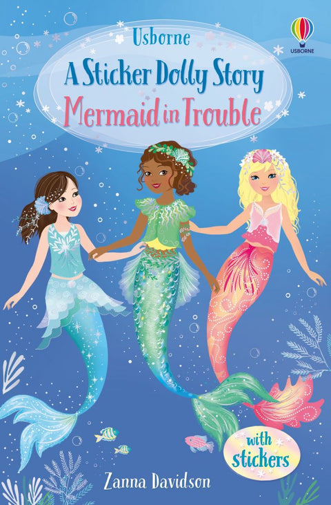 Sticker Dollies Mermaid in Trouble