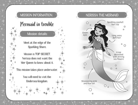 Sticker Dollies Mermaid in Trouble