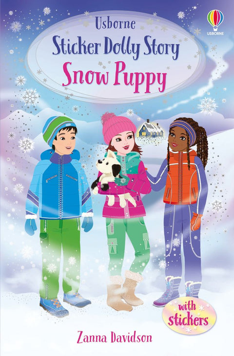 Sticker Dollies Snow Puppy