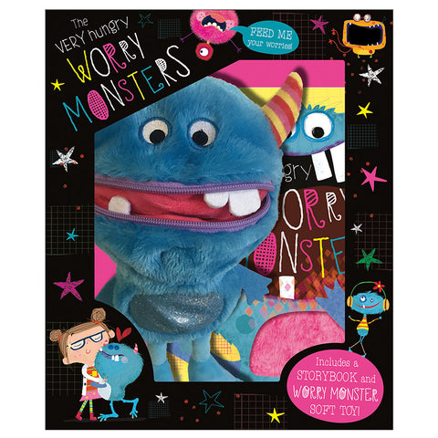 The very hungry Worry Monster (Book and Toy)