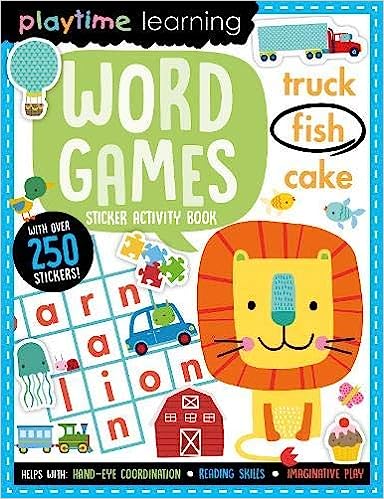 Word Games Sticker Activity Book