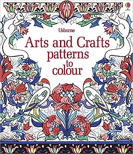 Arts and Crafts Patterns to Colour