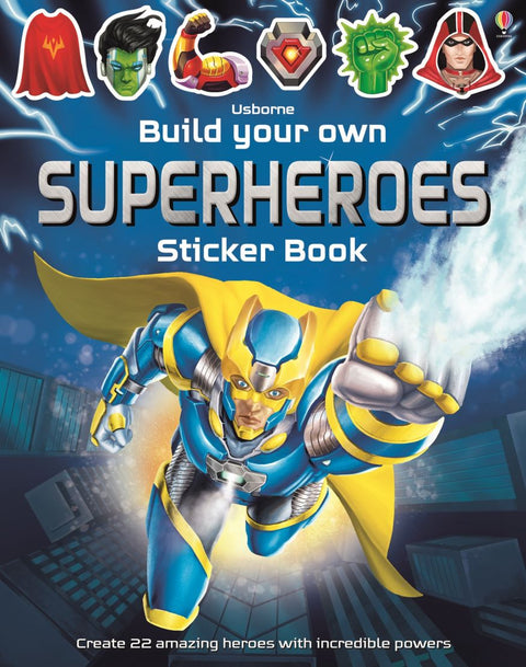 Superheroes Sticker Book
