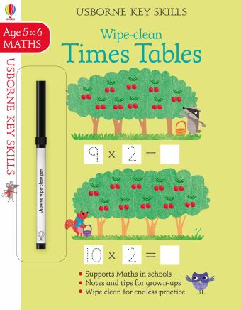 Times Tables Key Skills Wipe Clean Maths Age 6 to 7