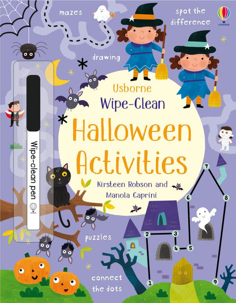 Wipe Clean Halloween Activities