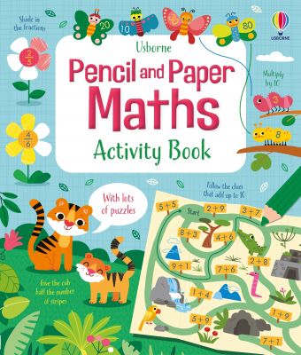 Pencil and Paper Maths activity book