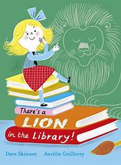 There's a lion in the library