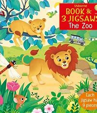 The Zoo (Book and 3 jigsaws)
