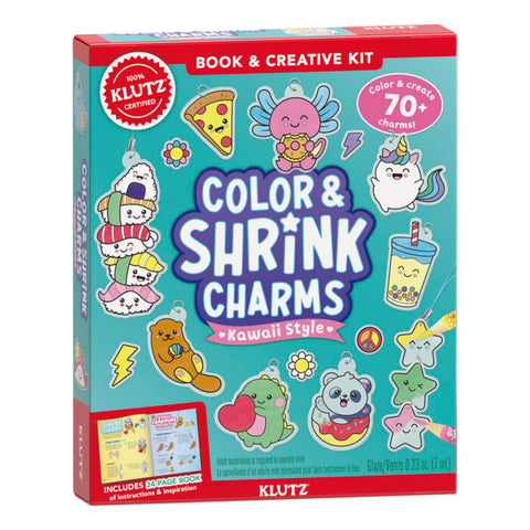 Color and Shrink Charms: Kawaii Style