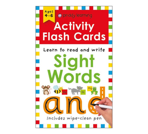 Wipe Clean Flashcards: Sight Words