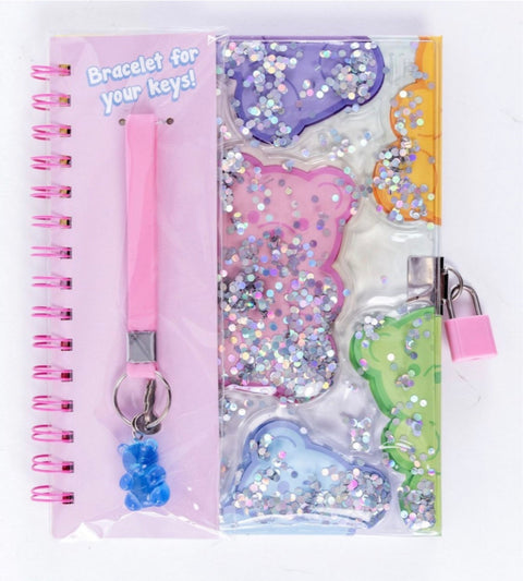 Diary: Liquid Glitter Vinyl Gummy Bear