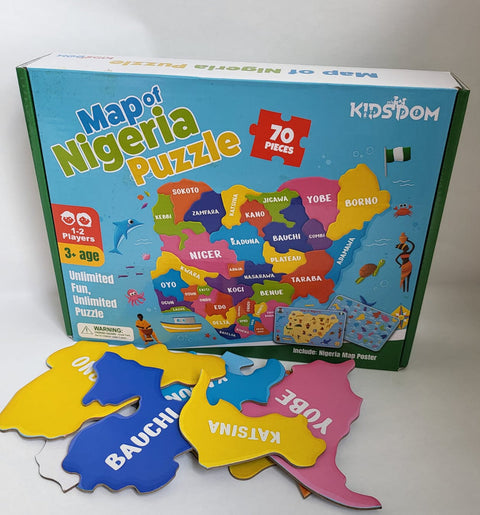 Map of Nigeria Puzzle