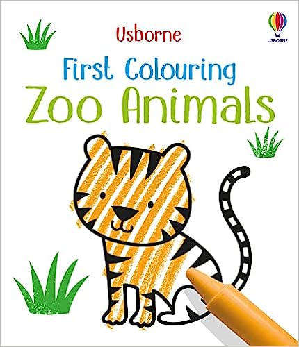 Zoo Animals Colouring