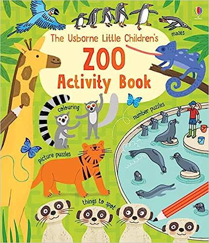 Little Children's Zoo Activity Book
