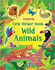 First Sticker Book Wild Animals
