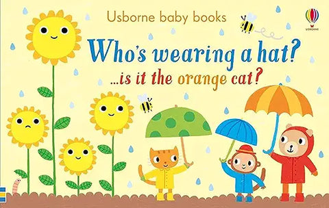 Who's wearing a hat?