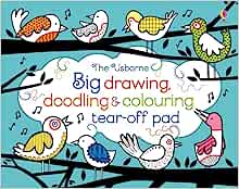 The Usborne Big drawing and Colouring pad