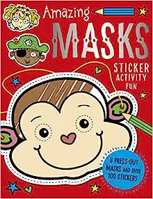 Amazing Masks Sticker Activity Fun