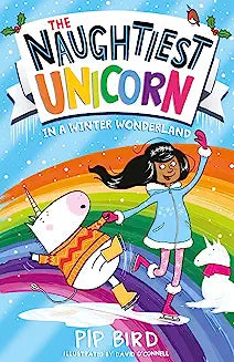 The naughtiest unicorn in a winter wonderland