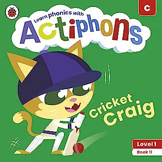 Actiphons Level 1 Book 11 Cricket Craig