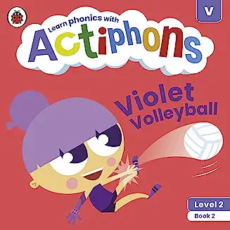 Actiphons Level 2 Book 2 Violet Volleyball