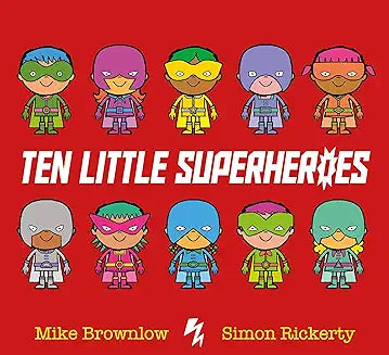 Ten little Superheroes