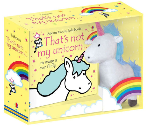 That's Not my Unicorn book with toy