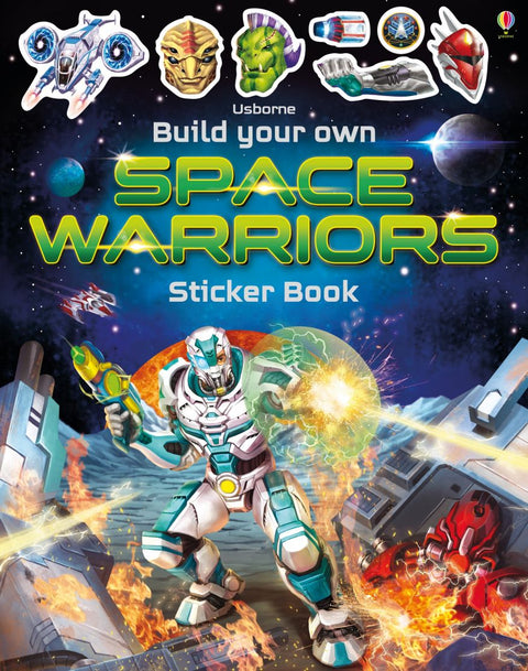 Space Warrior Sticker Book